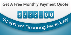 Application Only Equipment Financing; Quick and Easy. Let your purchase pay for itself over time with a small monthly payment. Get your online payment quote.